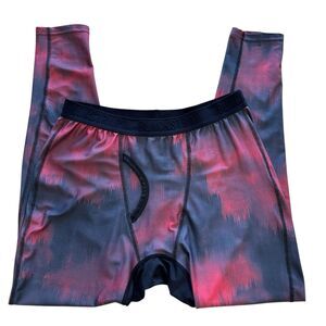 BlackStrap Outback Summit Baselayer Pant Tye Dye Black Large Skiing Snowboard